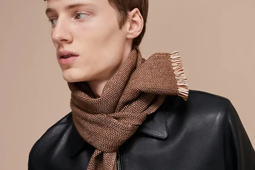 brown scarf-1