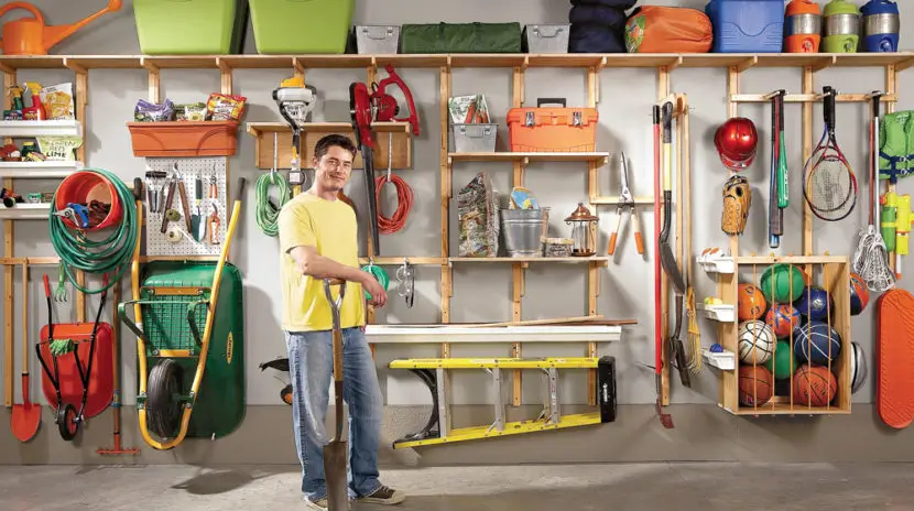 DIY garage shelves-1