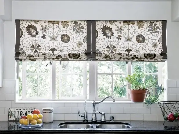 kitchen window curtains-1